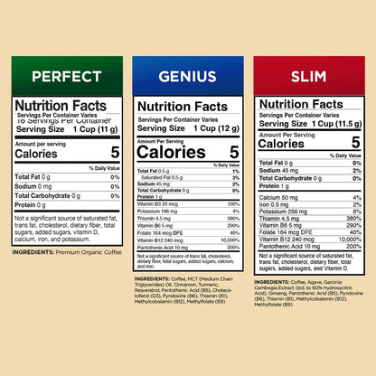 Slim Organic Coffee Pods with Diet Support  Bold Flavor