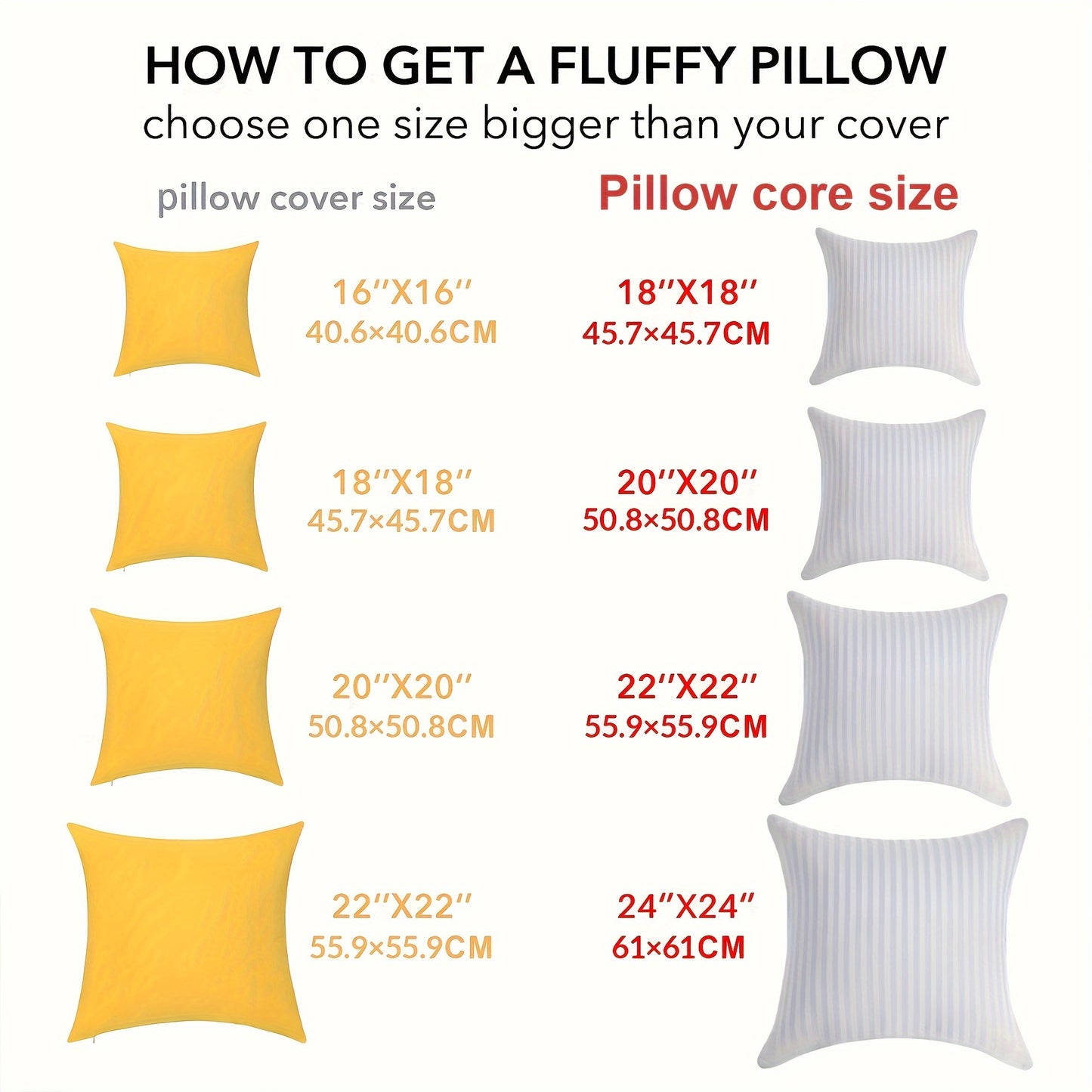 Plush 2-Pack Throw Pillow Inserts - Classic Striped, 100% Polyester, Machine Washable, All-Season Square Cushions for Back Sleepers dealsjust