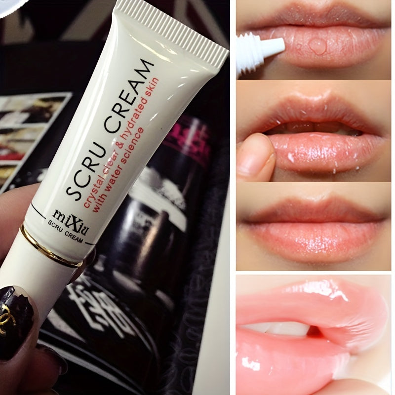 Magic Lip Lighten Scrub Dark Black Lip Removal Exfoliation Pigmentation Fade Dull Pink Lip Balm Brighten Anti-Crack Moisturizing