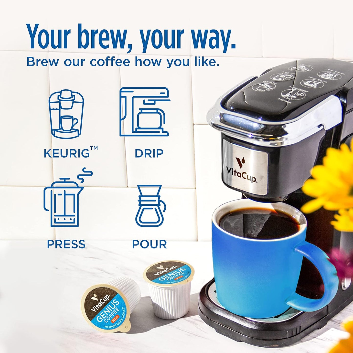 Slim Organic Coffee Pods with Diet Support  Bold Flavor