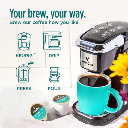 Slim Organic Coffee Pods with Diet Support  Bold Flavor