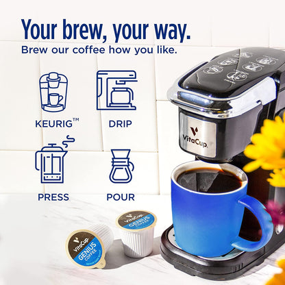 Slim Organic Coffee Pods with Diet Support  Bold Flavor