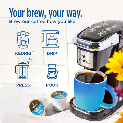 Slim Organic Coffee Pods with Diet Support  Bold Flavor