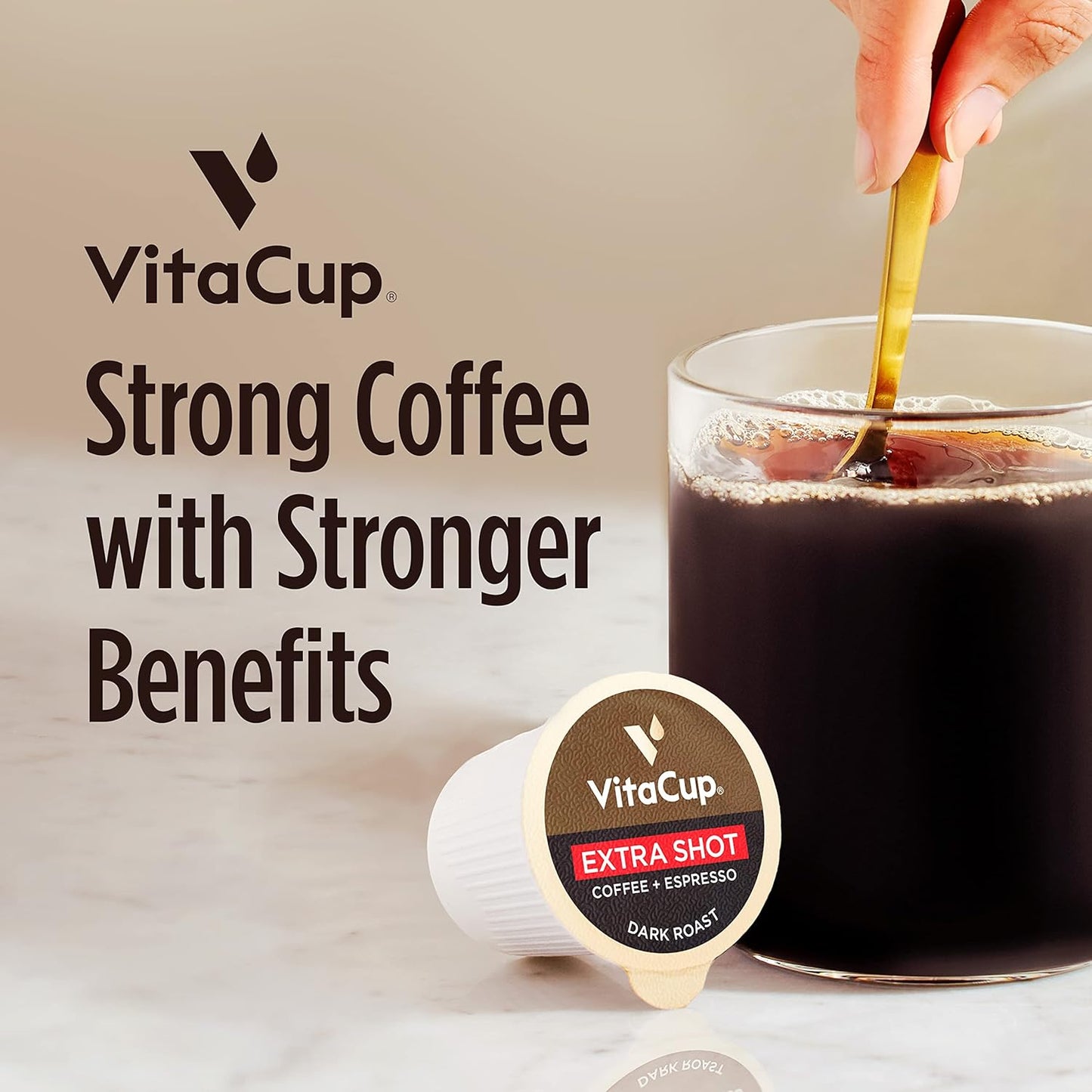 Slim Organic Coffee Pods with Diet Support  Bold Flavor