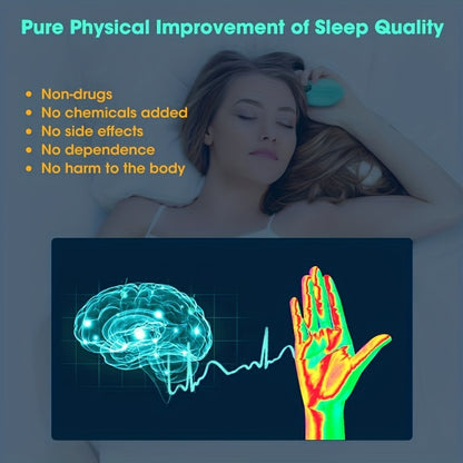 Sleep Aid Device, Instrument Itended To Reduce Anxiety And Pressure Relief. Improves A Deep Sleep And Helps With Headaches. Best Gifts