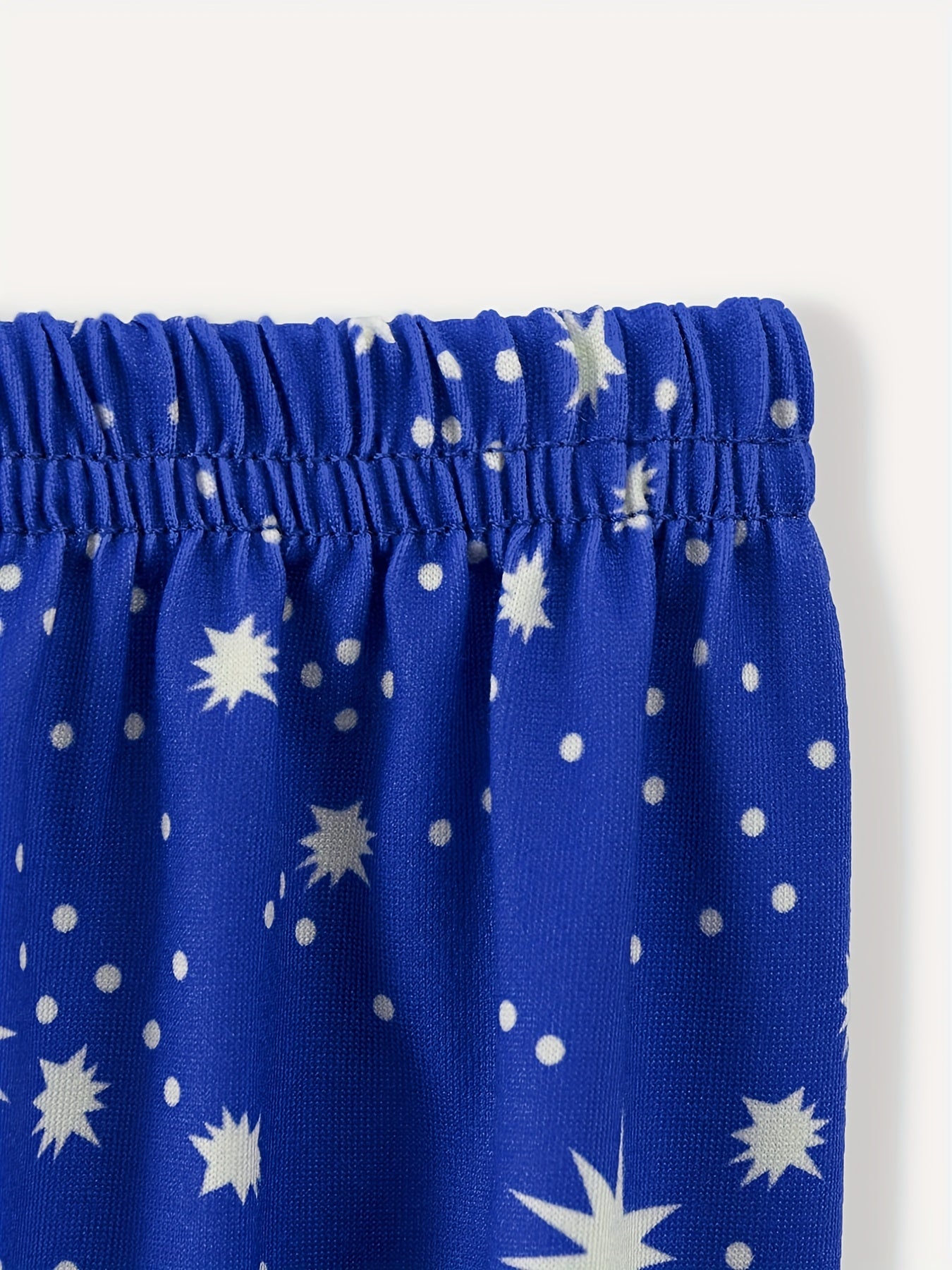 Galaxy Print PlusSize Pajama Set