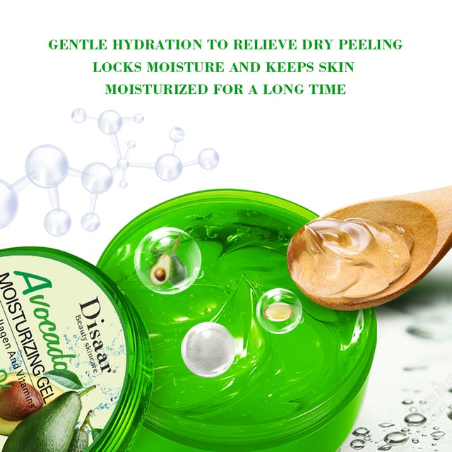 DISAAR New 300ml After Sun Repair Vitamins Collagen Organic Aloe Vera Plant Gel Hyaluronic Acid Removal Acne SkinCare Face Cream