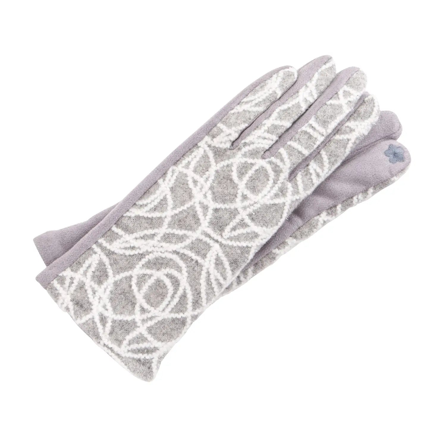 Metallic Swirl Gloves