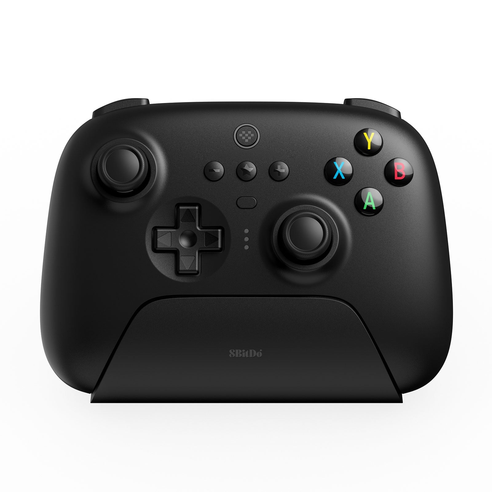 8BitDo - Ultimate Wireless 2.4G Gaming Controller with Charging Dock for PC, Windows 10, 11, Steam Deck, Android Black