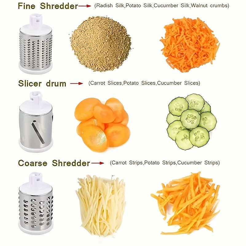 Versatile 4in1 Kitchen SlicerGrater
