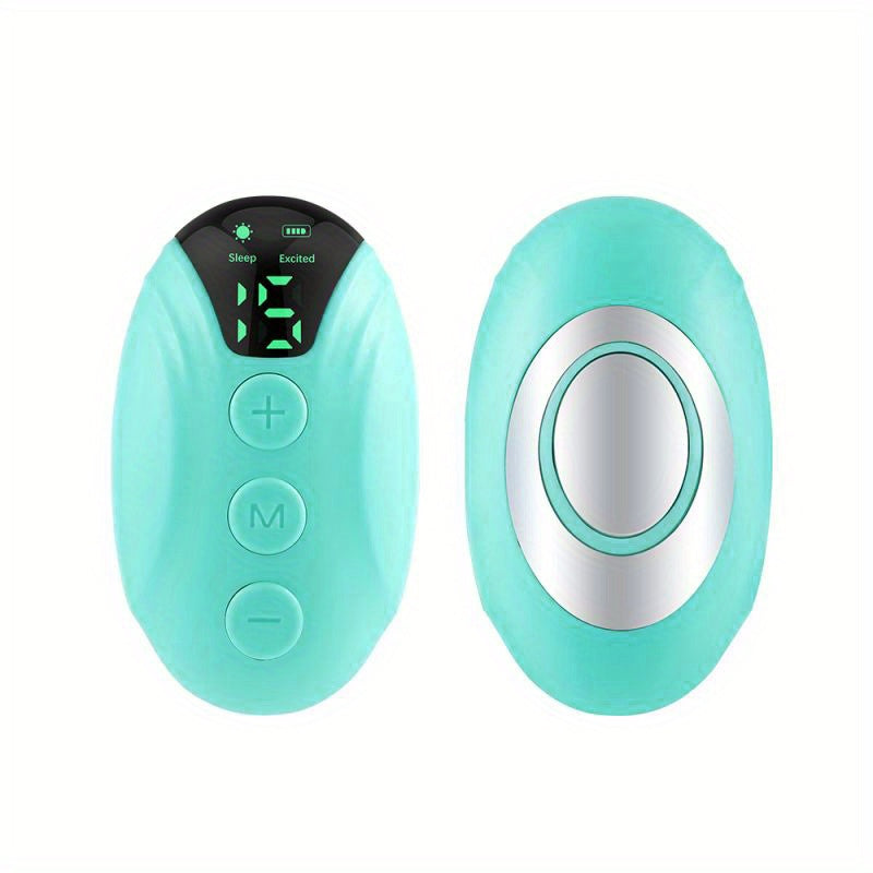 Sleep Aid Device, Instrument Itended To Reduce Anxiety And Pressure Relief. Improves A Deep Sleep And Helps With Headaches. Best Gifts Green