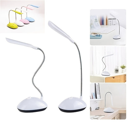 1pc Foldable Portable LED Desk Lamp Child Eye Care Student Learning Reading LED Desk Lamp Battery Powered