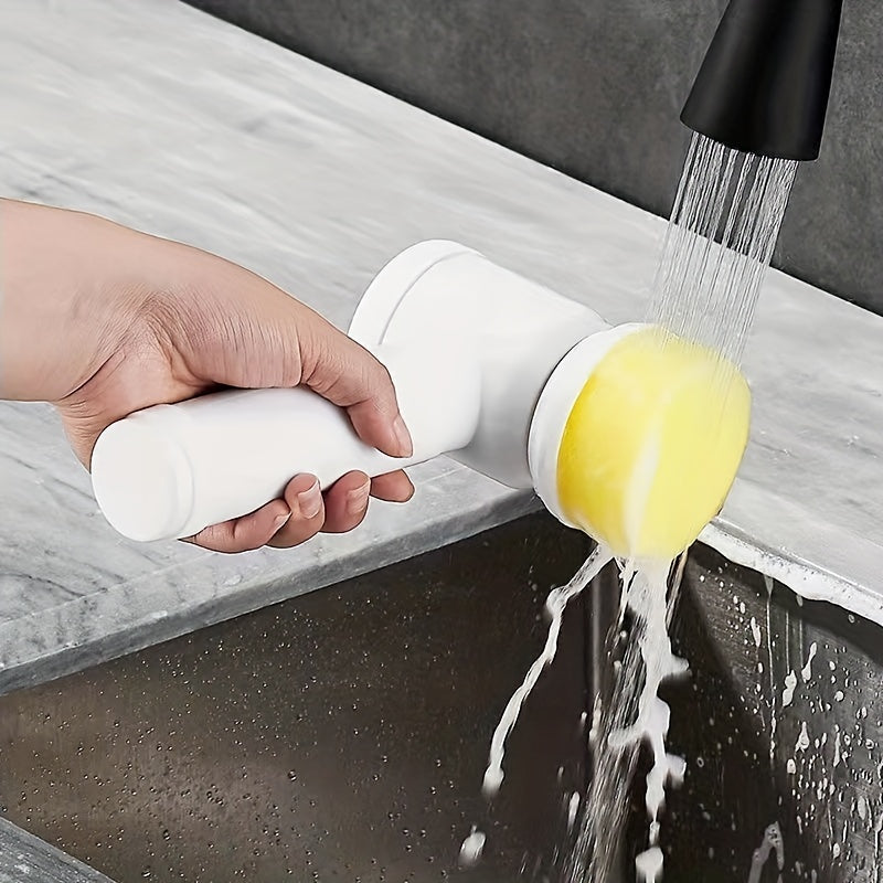 Wireless Electric Cleaning Brush, Housework Kitchen Dishwashing Brush, For Bathtub Tile Cleaning