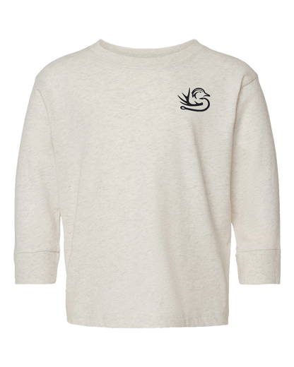 Black Lab Swamp Long Sleeve Toddler Tee