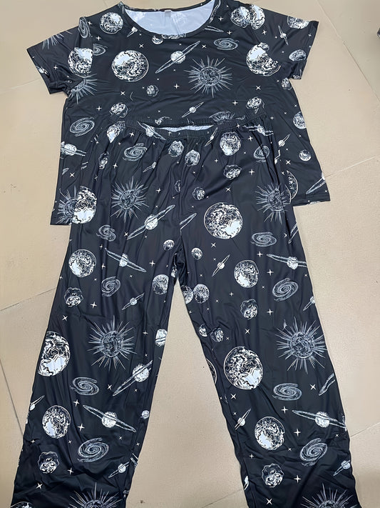 Womens Plus Size Loungewear Set