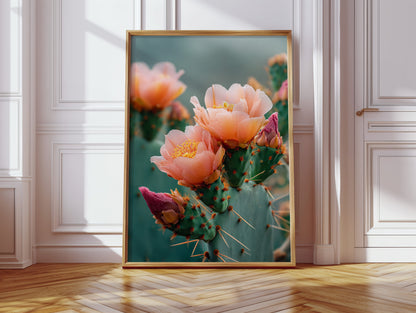 Blossoms In The Desert's Embrace