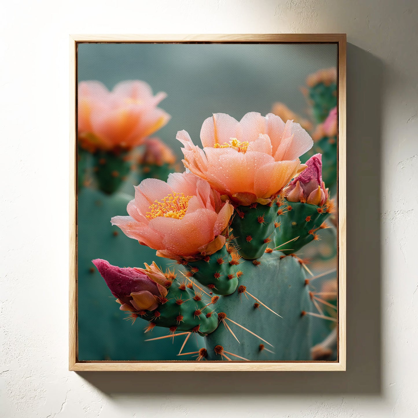 Blossoms In The Desert's Embrace