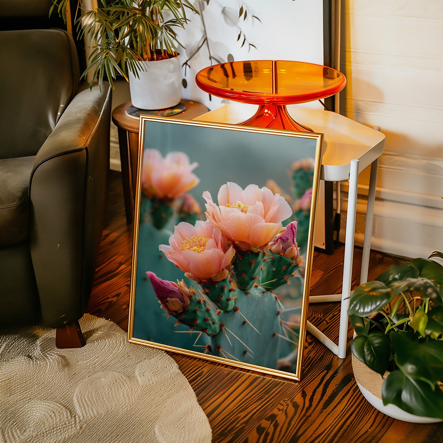 Blossoms In The Desert's Embrace