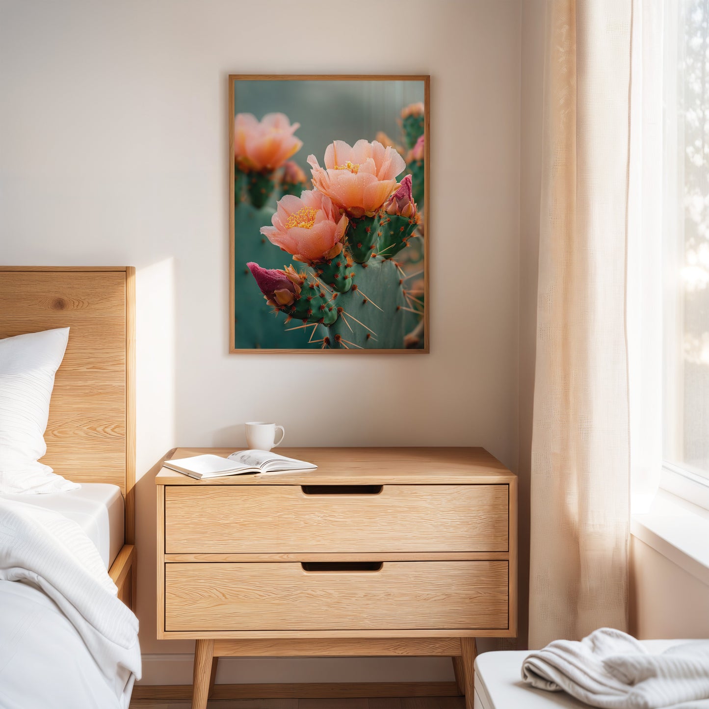 Blossoms In The Desert's Embrace