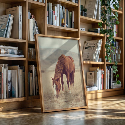 The Last Bite of Sunlit Grass