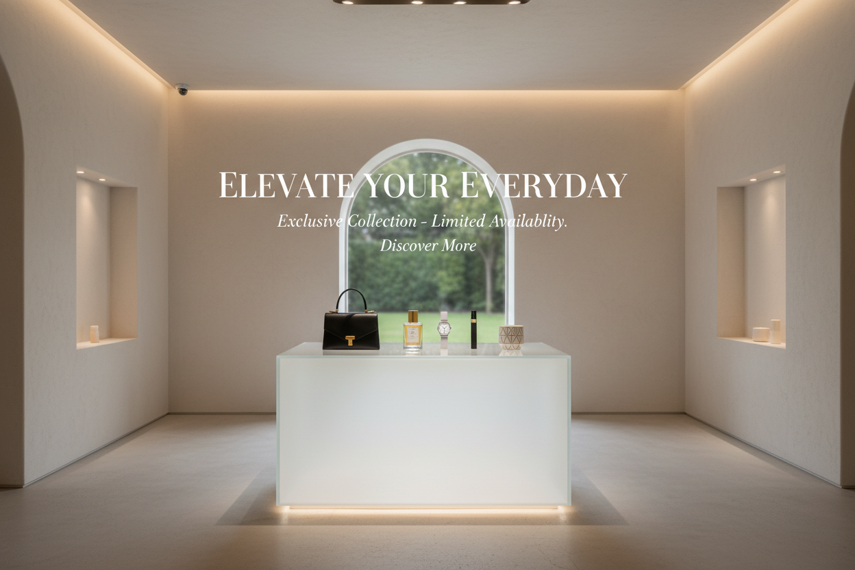 Premium shopping image with attractive text