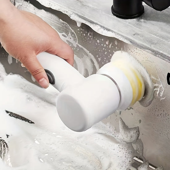 Wireless Electric Cleaning Brush Housework Kitchen Dishwashing Brush For Bathtub Tile Cleaning