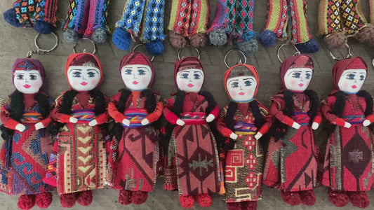 Armenian doll keychains