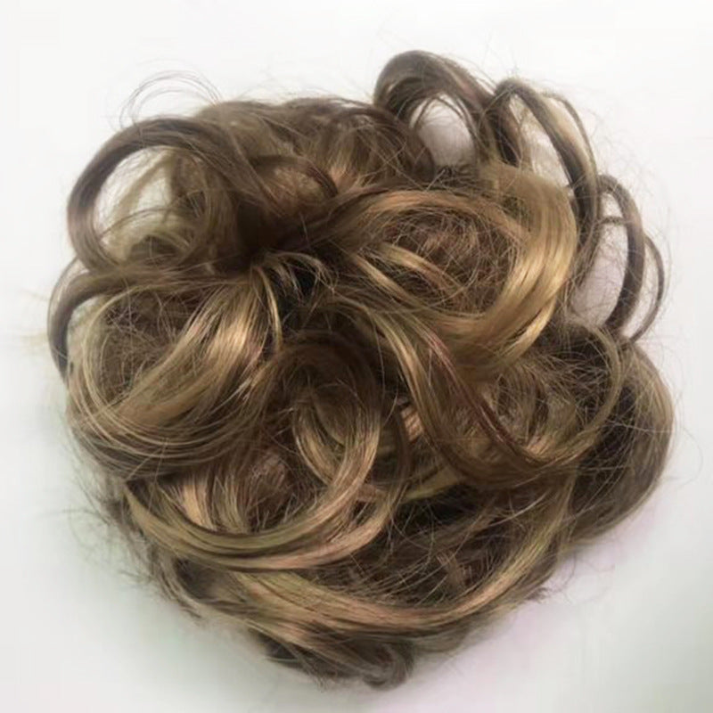 Cross-border special supply for high temperature silk wigs Europe and the United States disk hair messy hair circle fluffy ball head road head factory direct sales