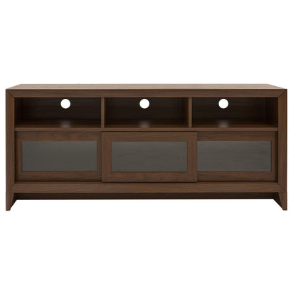 Techni Mobili Modern TV Stand with Storage for TVs Up To , Hickory