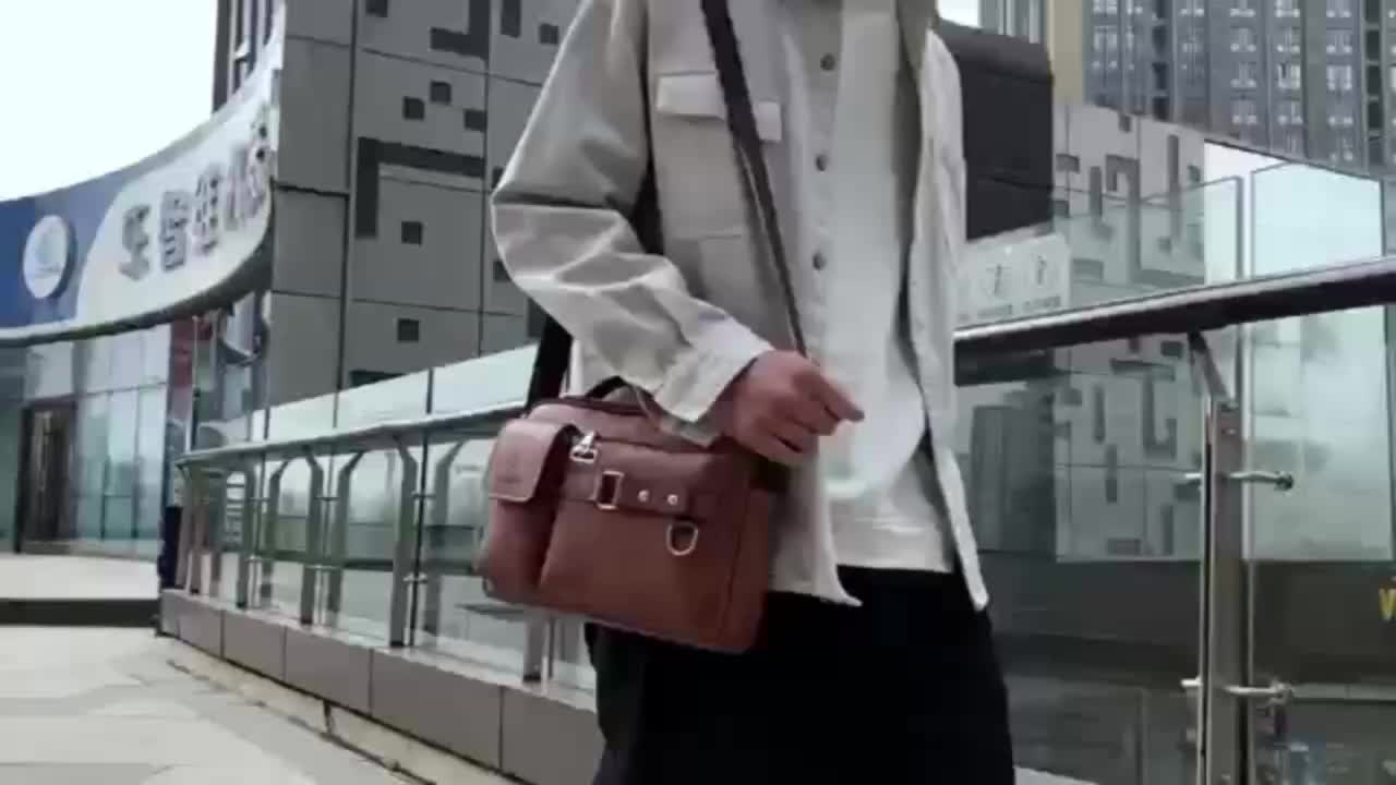 Men's Shoulder Bag: Business Satchel, Crossbody, and Casual Bag for Boys and Men