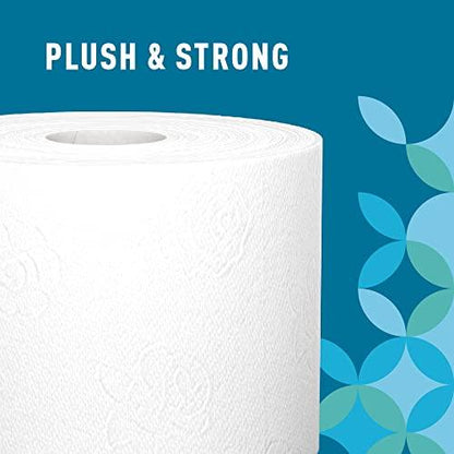 Amazon Brand - Presto! 308-Sheet Mega Roll Toilet Paper, Ultra-Soft, 6 Count (Pack of 4), 24 Mega Rolls = 112 regular rolls