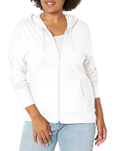 womens Slub Jersey fashion hoodies, White, X-Large US White X-Large