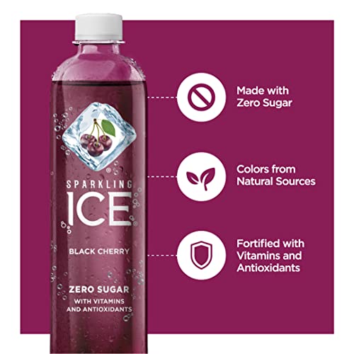 Sparkling Ice, Black Cherry Sparkling Water, Black Raspberry