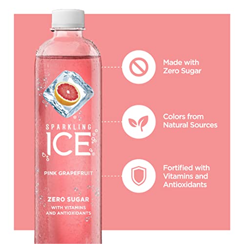Sparkling Ice, Black Cherry Sparkling Water, Pink Grapefruit