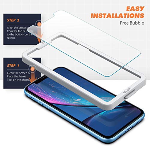 Tempered Glass Film for Apple iPhone XR & iPhone 11, 3-Pack
