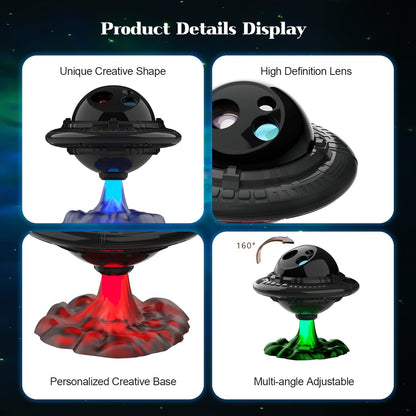 Light Up the Night Sky with this Magical Star Projector LED Lamp - Perfect for Kids Room Decor, Christmas, Birthdays & Valentine's Day!