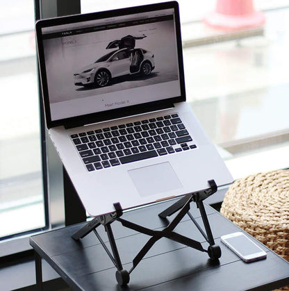 NEXSTAND K2 laptop stand folding portable adjustable laptop lapdesk Black