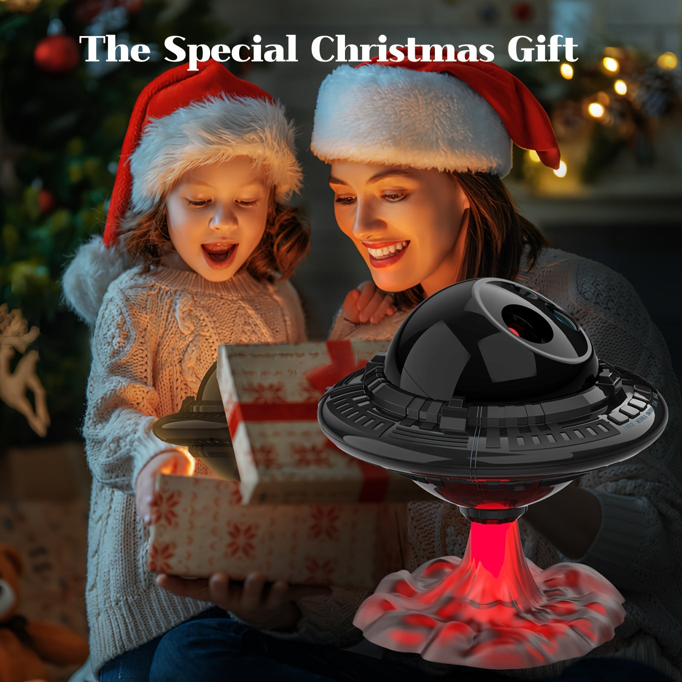 Light Up the Night Sky with this Magical Star Projector LED Lamp - Perfect for Kids Room Decor, Christmas, Birthdays & Valentine's Day!