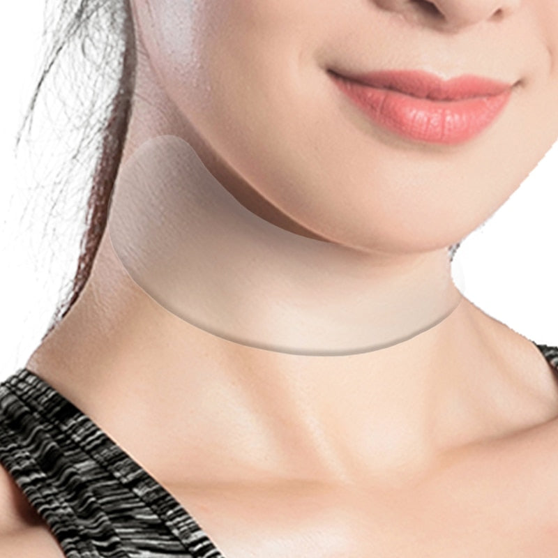Reusable Anti Wrinkle Face Neck Chest Hand Eye Nose Pad Silicon Transparent Anti Microgroove Removal Sticker Skin Care Patch