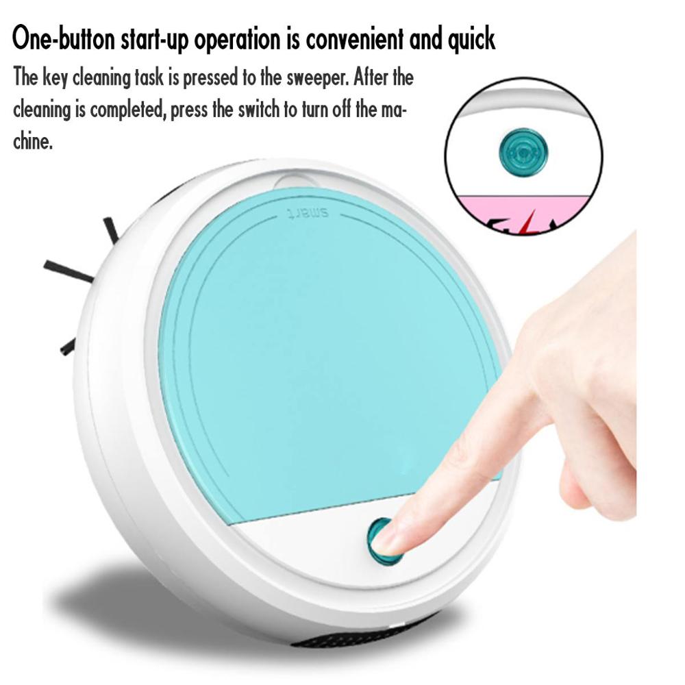 Rechargeable Smart Vacuum Cleaners Robot 4 in 1 3200pa USB Auto Smart Sweeping Dry Wet Mop UV Sterilizer Strong Suction Sweeper