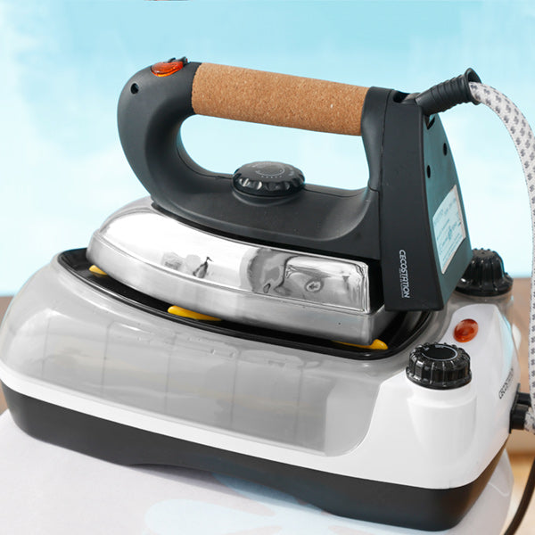 Steam Generating Iron Cecoclean Station 5013 0,8 L 2600W White Black