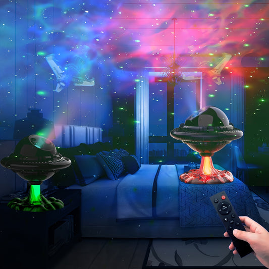 Light Up the Night Sky with this Magical Star Projector LED Lamp - Perfect for Kids Room Decor, Christmas, Birthdays & Valentine's Day!