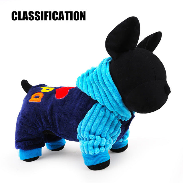 Petcircle Fashion I love papa and mama winter Pet Dog Clothes Clothing For Pet Small Large Dog Coats Jackets for chihuahua I love papa coats