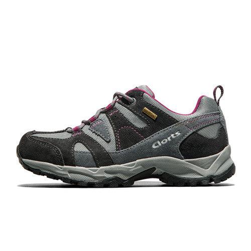 Women Trekking Shoes Clort Leather Breathable Athletic Sneakers HKL828D United States