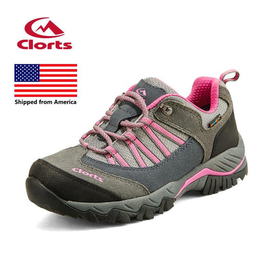 Shipped From USA Clorts Women Trekking Shoes EVA Outdoor Hiking Shoes Breathable Camping Sport Shoes HKL-831