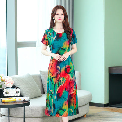 Summer Dress New 2019 Plus size cotton Elegant 16